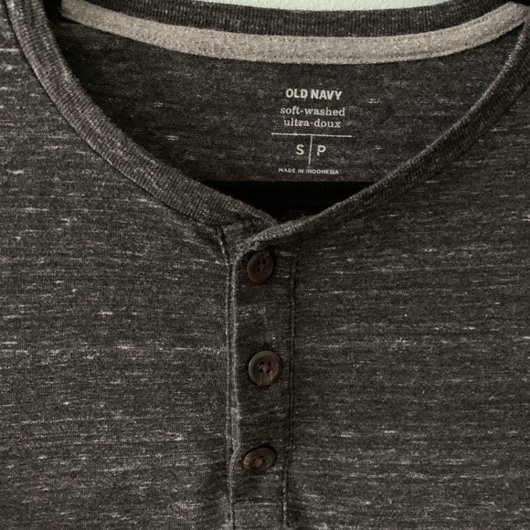 Long Sleeve, 1/4 Button Shirt - Picture 3 of 4